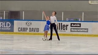 [55.57] София КАЧУШКИНА / Егор ГОНЧАРОВ (RUS) - HALLOWEEN CUP 2019  ID Junior RD - 19.10.2019