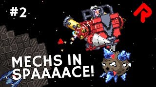 Flying Mechs to Space Stations, Anomalies & NPC Ships | Let's play Starbound 1.3 preview [RC1]