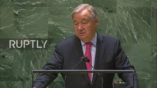 UN: Guterres says "world must wake up" to "greatest cascade of crises in our lifetimes"