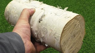 Что можно сделать из ОБЫЧНОГО ПОЛЕНА, DIY