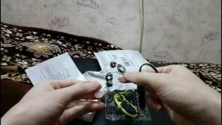 Посылка №75 из Китая - BT H06 Green Bluetooth гарнитура