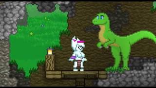 Dinosaur Val (starbound vore)