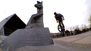 BidloBikes ( Быдло Байк ) Street art view. современное уличное искусство  голая девушка  BMX skate