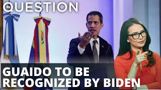 Venezuelan opposition leader Juan Guaido to be recognized by Biden