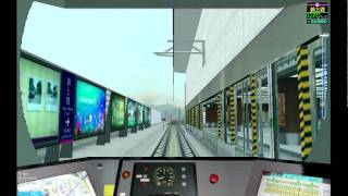 OpenBve MTR WRL (TUEN MUM-HUNG HOM) with STO KRS991 D346(KCR old vision)