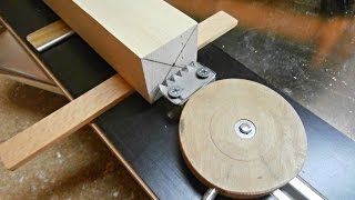 Приспособление для рейсмуса. Help for benchtop thicknesser.