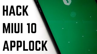 How To Bypass Miui 9/10 App Lock On Any Xiaomi Device!No Password Needed
