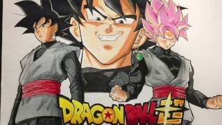 BLACK GOKU SSJ ROSE - How Do I Draw