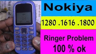 Nokia 1280 Ringer Problem - 1616 Ringer Problem - Nokiya 1800 Ringer Problem 100 % ok