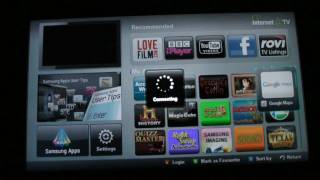 Internet@TV on Samsung LE46C750 LCD Panel