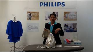 การใช้งานเตารีด Philips Perfect Care Elite GC9642