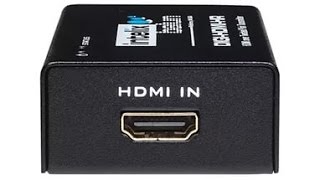Адаптер (конвертер) из HDMI в RCA (тюльпан)