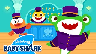 Say Hello and Goodbye | Around the World with Baby Shark | Learn Culture 