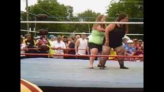 Midget Wrestling on The Ragbrai