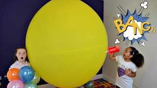 Huge Balloon Pop Toy Challenge