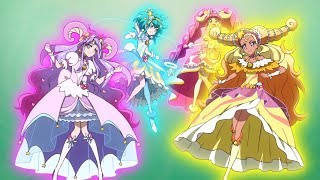 プリキュア、“12星座ドレス”にパワーアップ！　『映画スター☆トゥインクルプリキュア 星のうたに想いをこめて』特別映像