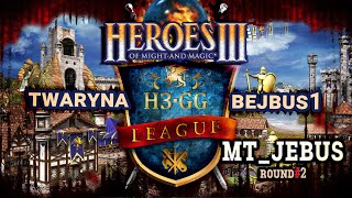 Heroes III.Герои 3: twaryna vs bejbus1 - mt_jebus - H3.gg League 2 - Второй тур