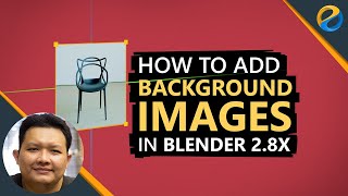 How to add background images or reference pictures in Blender 2.8x