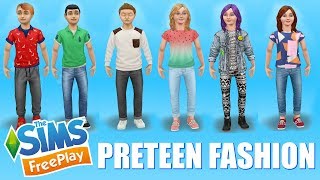 Sims Freeplay ??? Preteen Fashion