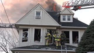 Hackensack,Nj Fire Department 3rd Alarm  4/12/16