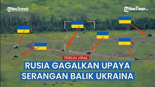 Rusia Rilis Video Puluhan Kendaraan Tempur Ukraina yang Dihancurkan