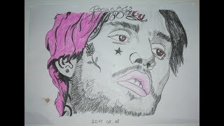 How To Draw: Lil Peep ?? (R.I.P SpeedArt) ✏️