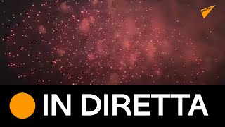 Mosca: Fuochi d'artificio per il compleanno della città