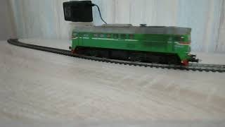 Тепловоз М62-1679 сжд ржд, со звуком 1:87