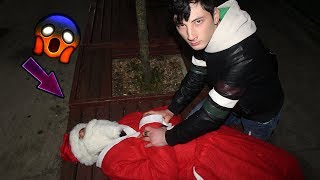 NOEL BABA'YI YAKALADIK !!! (Maskesini Çıkardık!)