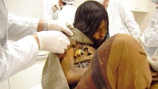 500 years old Mummy of a Frozen Girl from the Incan Empire