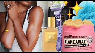 Get the SUMMER GLOW! Body Routine for Glowing Skin ▸ VICKYLOGAN