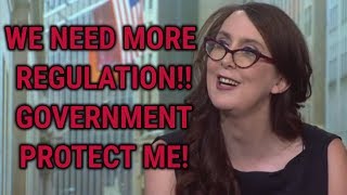 Brianna Wu DEMANDS Government Regulation To Protect Women Online. (Captain Marvel Reviews)