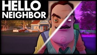 SECRET PARALLEL DIMENSION!? - Hello Neighbor (Alpha 2 Update No Clip Gameplay!)