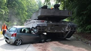 Аварии танков. Подборка дтп танков и военной техники. Tanks crash. Accident.Unfall tanks.