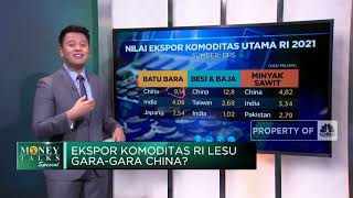 Ekspor Komoditas RI Lesu, Gara-gara China?