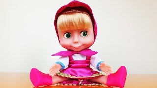 Кукла Маша из мультфильма Маша и Медведь. Распаковка и обзор игрушки для девочек