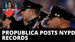 ProPublica posts NYPD records despite restraining order