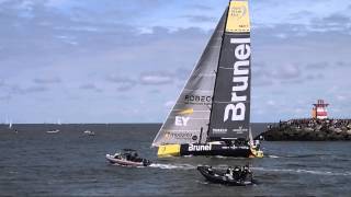 Volvo Ocean Race Start Team Brunel Scheveningen - 20 juni 2015