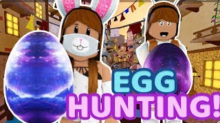 ROBLOX- EGG HUNTING W/MIA! (FUNNY MOMMENTS)
