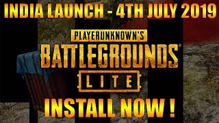 PUBG LITE INDIA LAUNCH | How To Download & Install (Hindi)