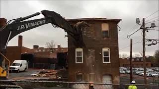 Taunton City Hall annex demolition