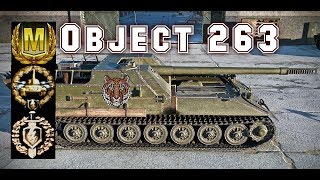 Object 263 #3 world of tank blitz Feat ECTIGER Aced gameplay 6100 DMG
