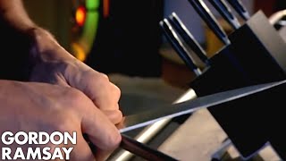 How To Sharpen A Knife - Gordon Ramsay