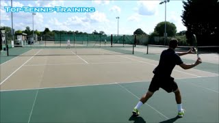 Tennis Practice | Training With ATP Pro Part 2