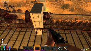 7 Days To Die [Alpha 12] Практические хитрости обороны от атак зомби.