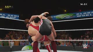 wwe 2k18 world cup qualifiers pete dunne vs grado