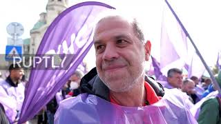 Bulgaria: Protesters lamenting EU Green Deal rally in defence of Bulgarian coal industry