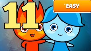 LuckyBoy And PrettyGirl Crystal Temple Maze Easy Mode Level 11