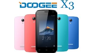 Doogee X3 - компактный бюджетник с экраном 4,5. AliExpress. Китай.