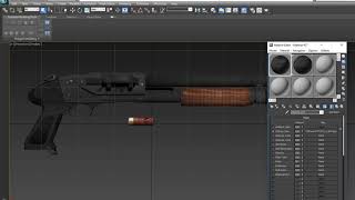 Itcha M37 Shotgun Low-poly 3D
